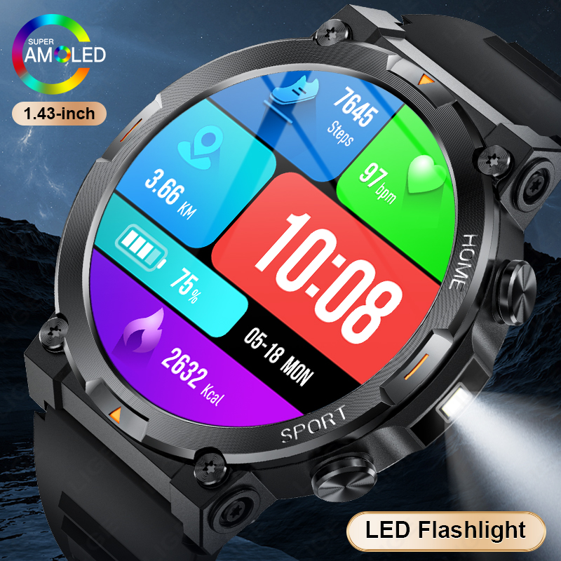 Smartwatch Latest Watches For Men - Reloj Inteligente LIGE 2026 para Hombre,