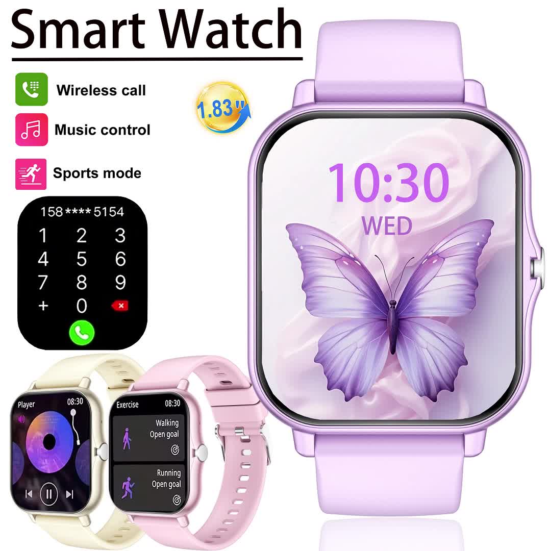 Smartwatch Latest Watches For Men - Reloj Inteligente Deportivo con Pantalla Táctil