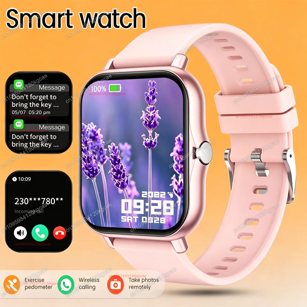 Smartwatch Latest Watches For Men - Reloj Inteligente Deportivo con Pantalla Táctil