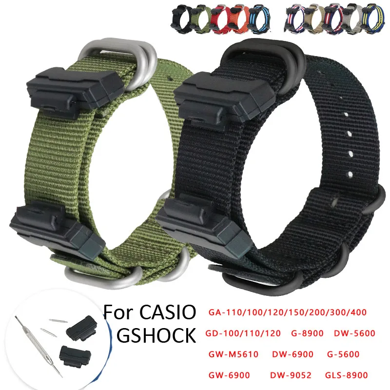 Casio Watch G-Shock Dw-5600 - Correa de nailon para reloj Casio