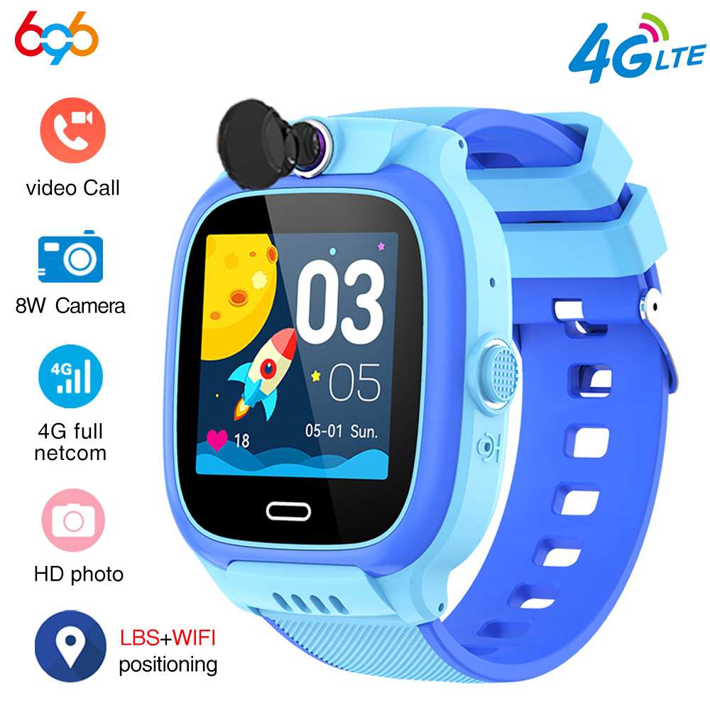 Smartwatch Digital Watches For Kids - Reloj inteligente con videollamada 4G para
