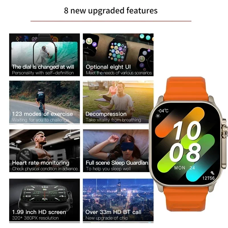 Nuevo Reloj Inteligente T10 Ul - Smartwatch New Watches For Men reseña y precio