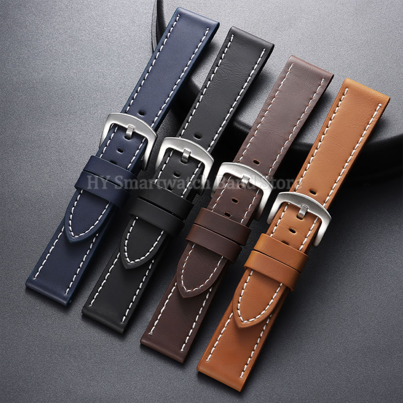 Correa de reloj de cuero vinta - Smartwatch Army Watches For Men reseña y precio