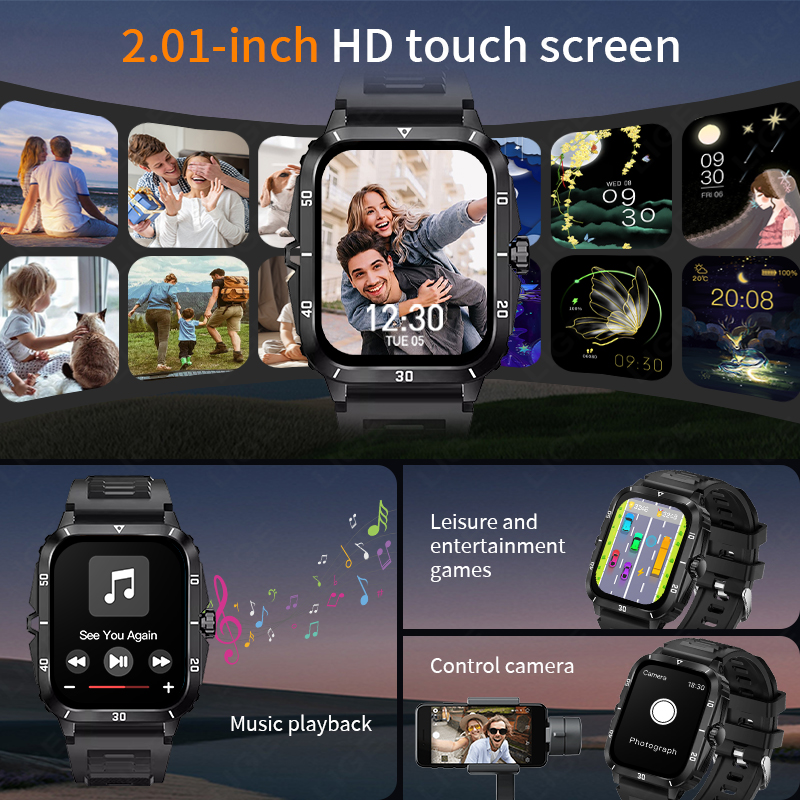 Reloj inteligente con pantalla - Smartwatch Latest Watches For Men reseña y precio