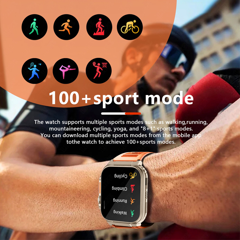 LIGE-reloj inteligente Ultra p - Smartwatch Latest Watches For Men reseña y precio