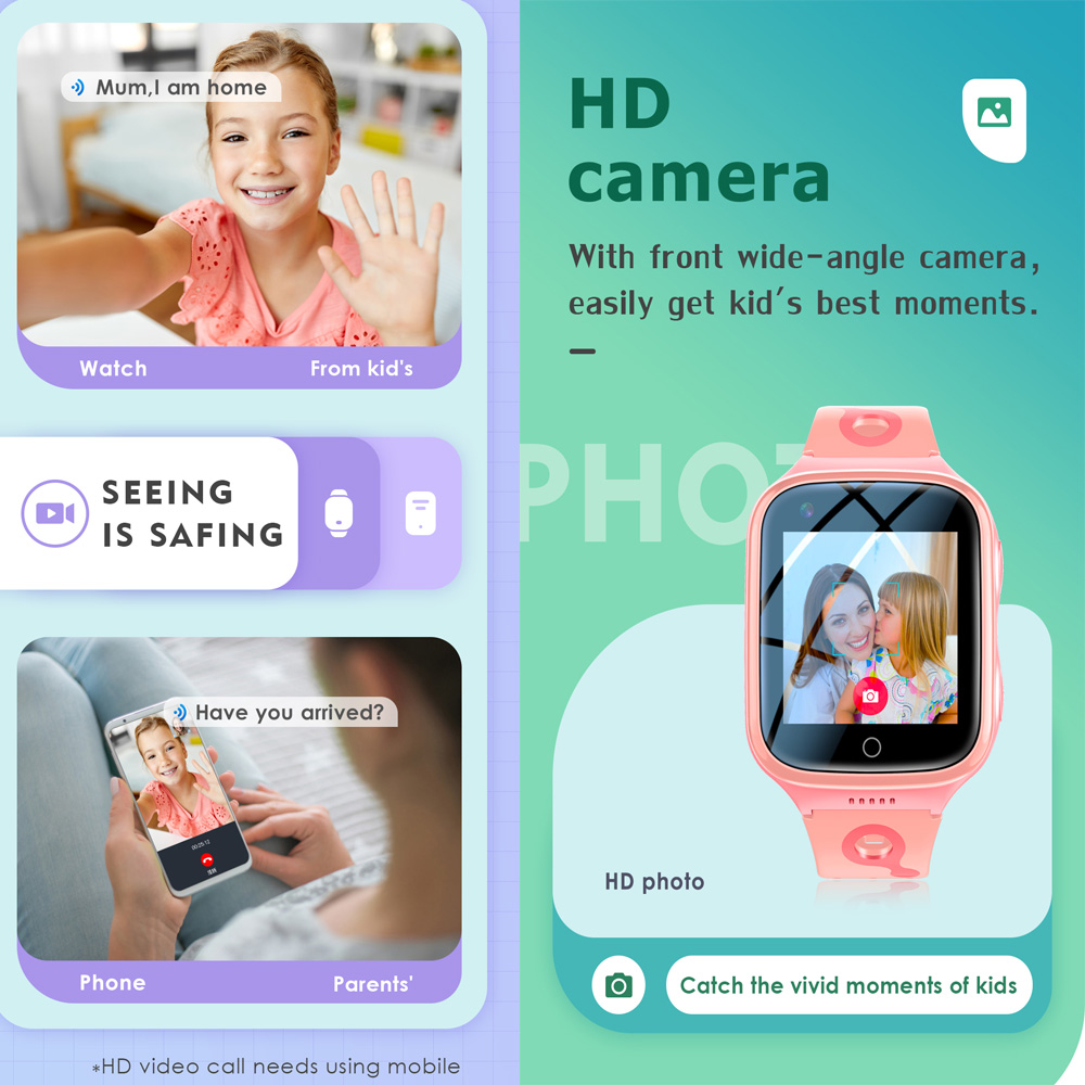 Reloj Inteligente 4G para Niño - Smartwatch Digital Watches For Kids reseña y precio