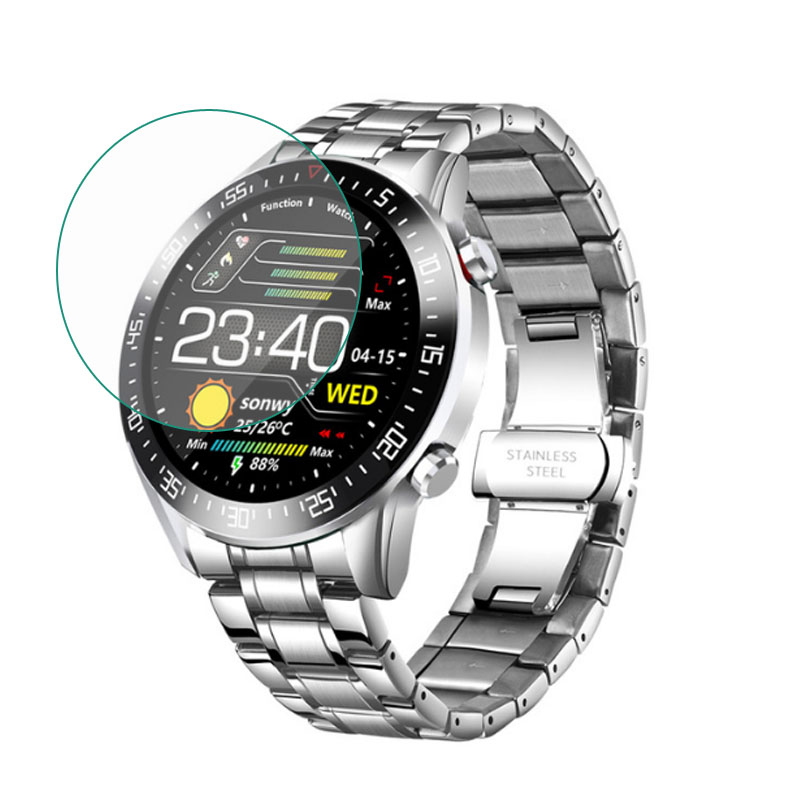 LIGE-Película protectora trans - Smartwatch New Watches For Men reseña y precio