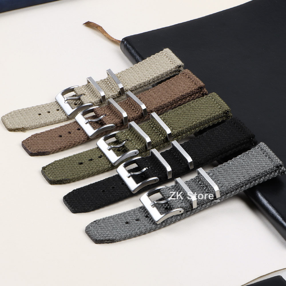 Correas de reloj de nailon de  - Smartwatch Army Watches For Men reseña y precio