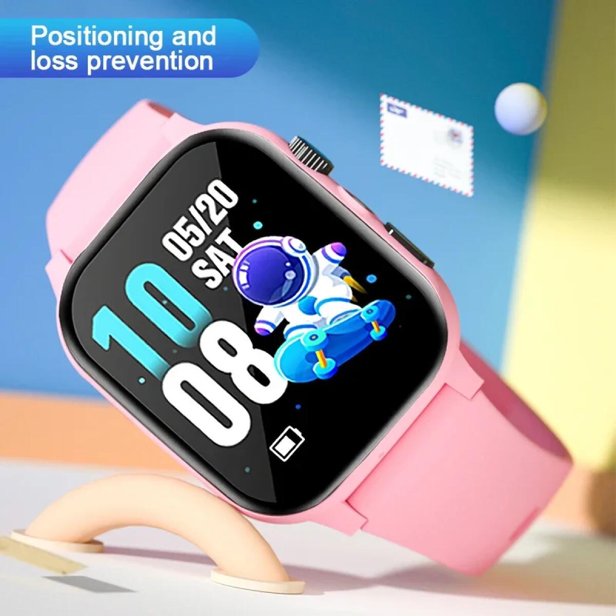 Reloj inteligente para niños 4 - Smartwatch Digital Watches For Kids reseña y precio