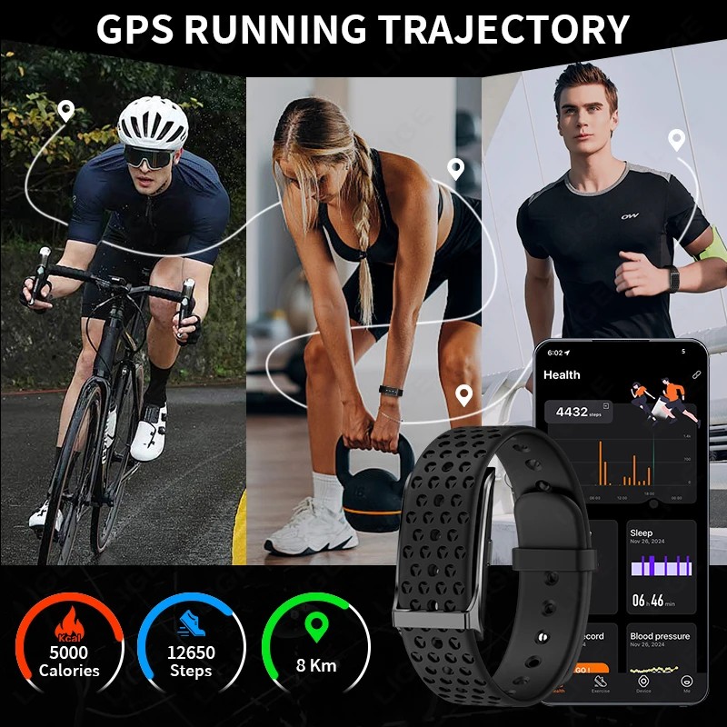 Reloj inteligente LIGE sin pan - Smartwatch Latest Watches For Men reseña y precio