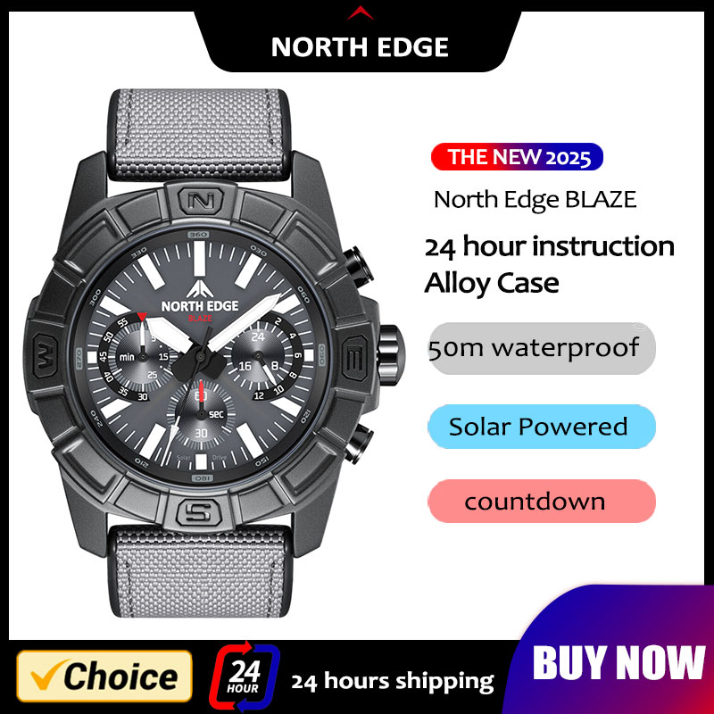 NORTH EDGE 2025 BLAZE reloj de - Smartwatch Army Watches For Men reseña y precio