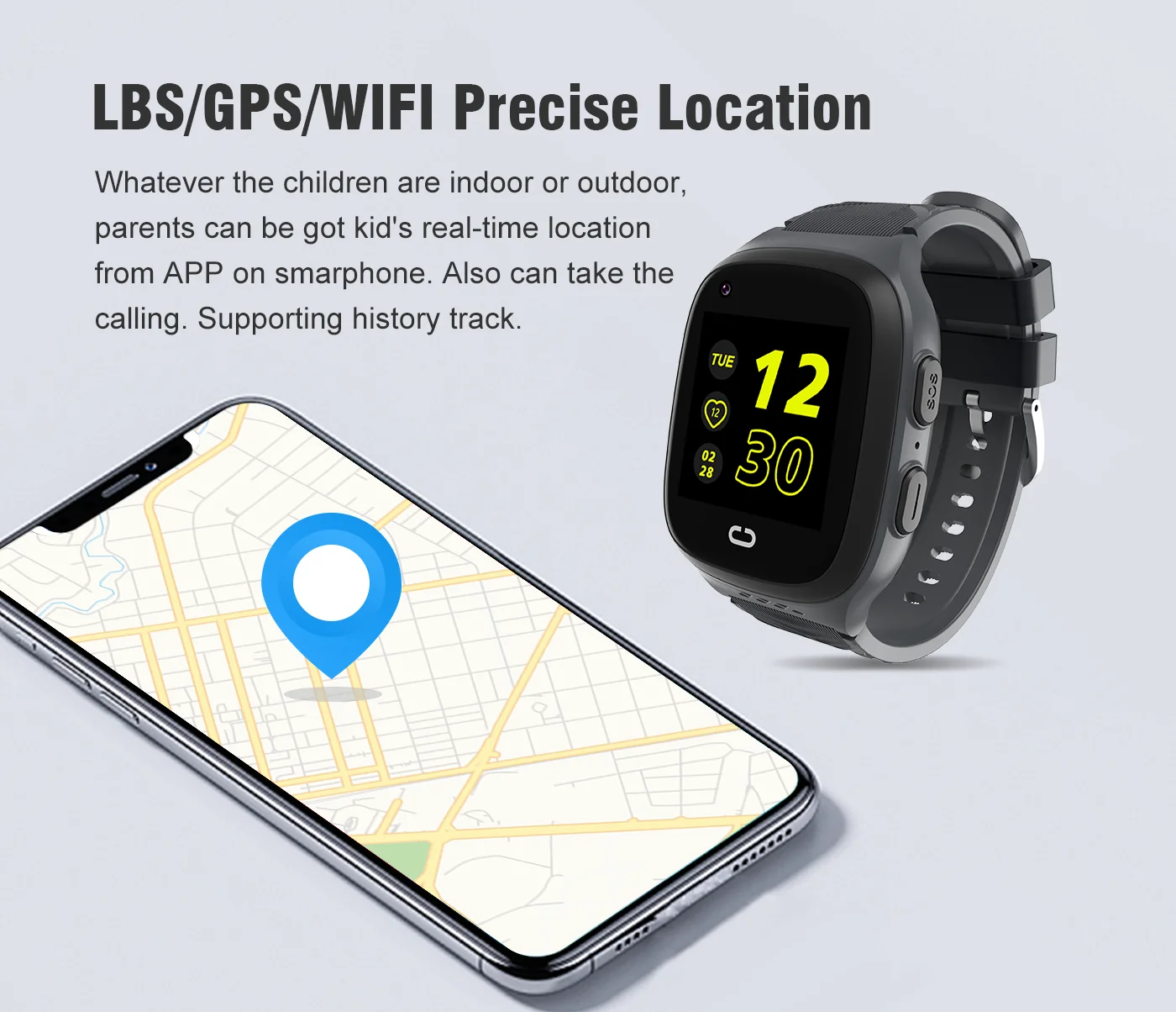 Reloj inteligente 4G para niño - Smartwatch Digital Watches For Kids reseña y precio