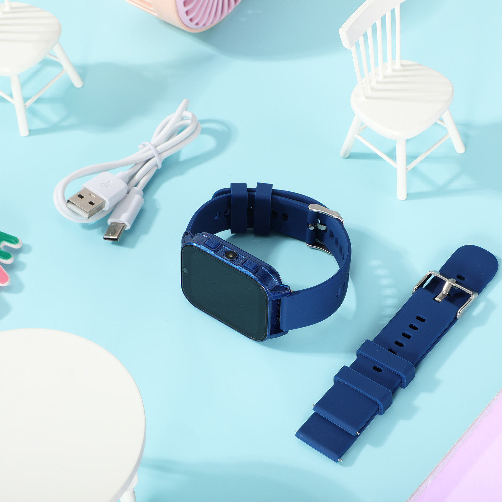 Reloj Inteligente para Niños c - Smartwatch Pink Watches For Kids reseña y precio