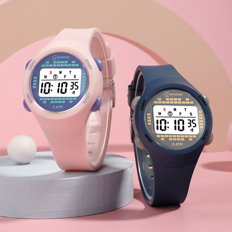 Reloj electrónico para niños,  - Smartwatch Pink Watches For Kids reseña y precio