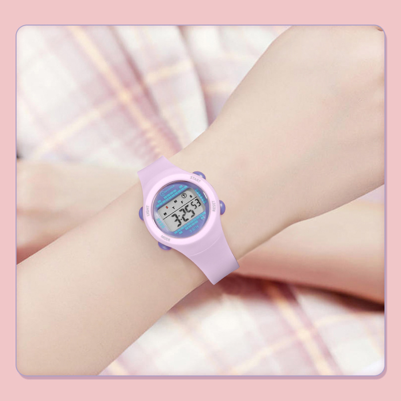 Reloj electrónico para niños,  - Smartwatch Pink Watches For Kids reseña y precio