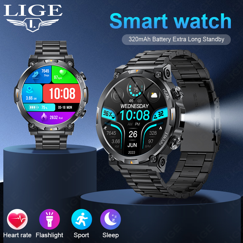 Reloj Inteligente Deportivo LI - Smartwatch Latest Watches For Men reseña y precio
