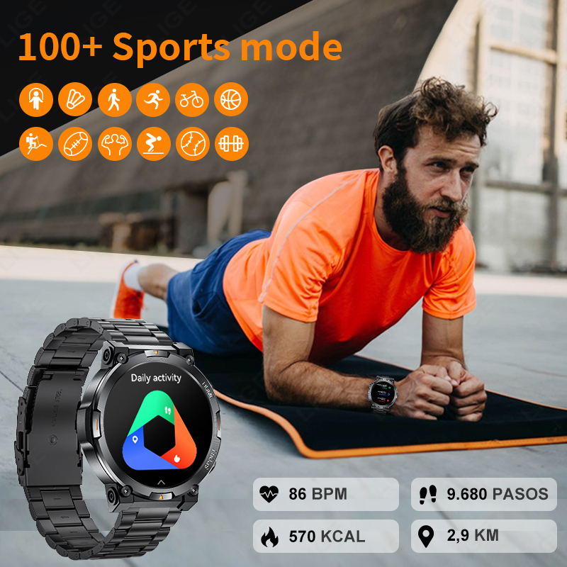 Reloj Inteligente Deportivo LI - Smartwatch Latest Watches For Men reseña y precio
