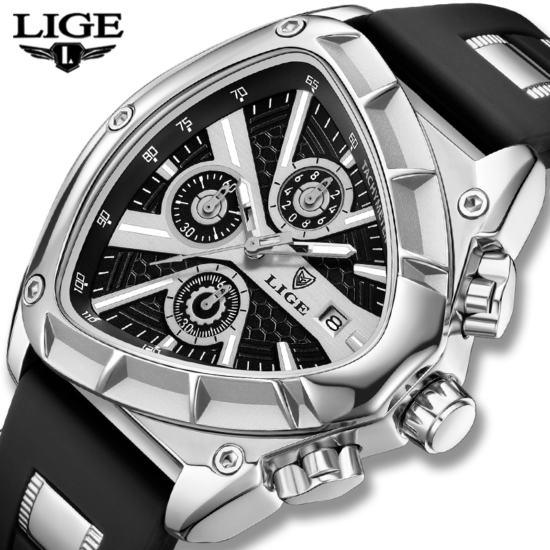 Reloj LIGE a la moda para homb - Smartwatch Army Watches For Men reseña y precio