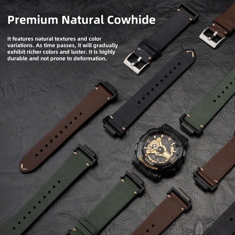 Correa de cuero genuino de 16m - Casio Watch G-Shock Dw-5600 reseña y precio