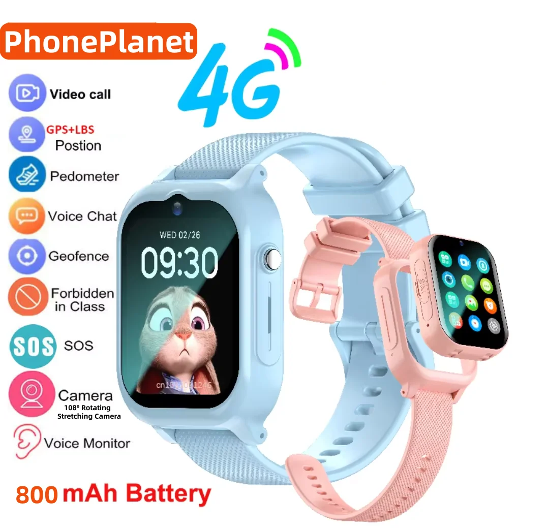 Reloj Inteligente 4G para Niño - Smartwatch Digital Watches For Kids reseña y precio