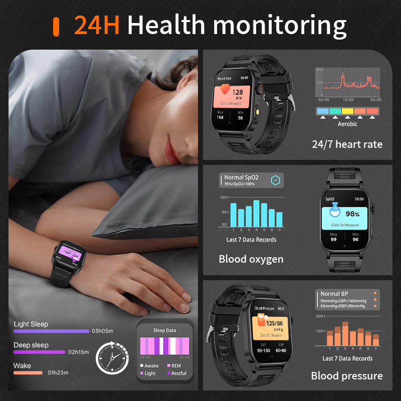 Reloj inteligente LIGE para ho - Smartwatch Latest Watches For Men reseña y precio